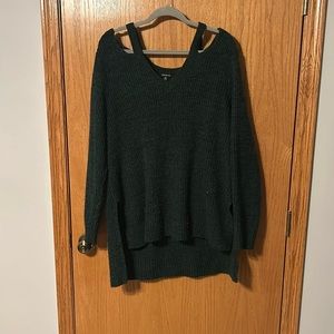 Off the shoulder Torrid Tunic Sweater